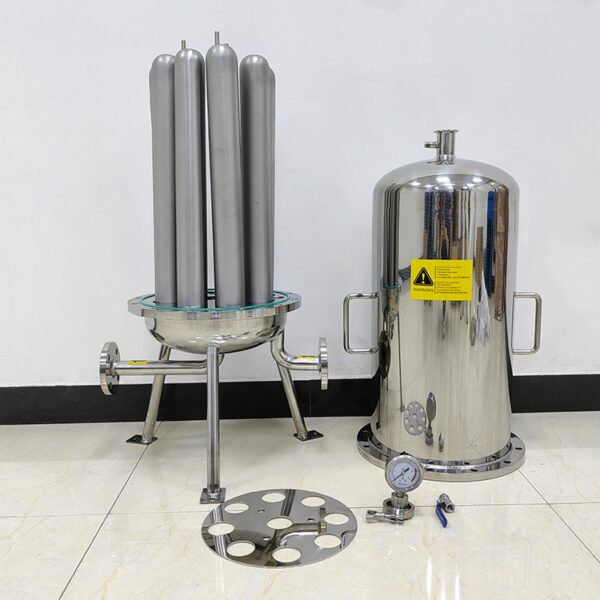 High-Performance Sanitary Filter Housings in Stainless Steel High-Performance Sanitary Filter Housings in Stainless Steel