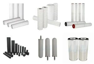 what are commonly used cartridge filters in water filter housing
