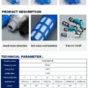 Pneumatic Plastic Muffler Silencer with Sound Absorbing Pneumatic Plastic Muffler Silencer with Sound Absorbing