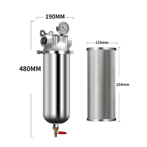 Single Cartridge Stainless Steel Filter Housing Single Cartridge Stainless Steel Filter Housing