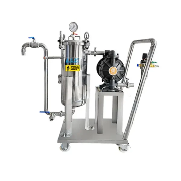 Stainless Steel Mobile Filtration System Stainless Steel Mobile Filtration System