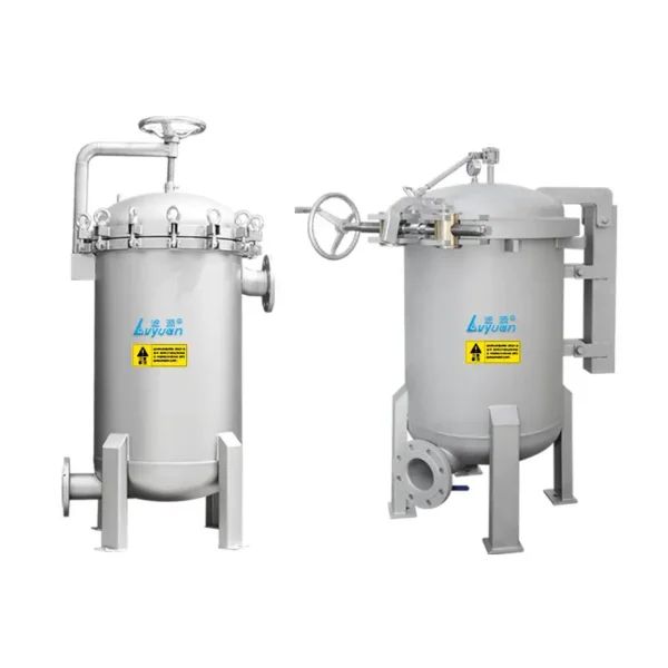 Stainless steel SUS 316L Multi Bag Cartridge Housing