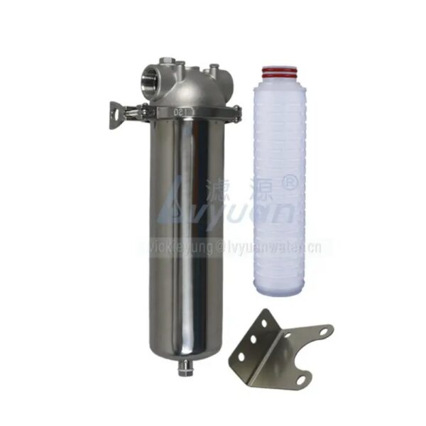 5 10 Micron SUS304 40 Inch Single Cartridge Filter Housing 5 10 Micron SUS304 40 Inch Single Cartridge Filter Housing