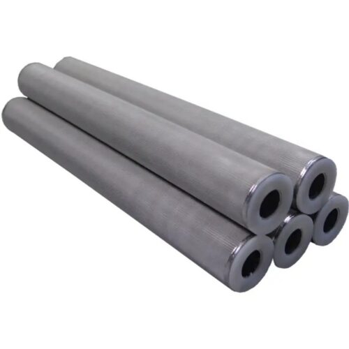 China Factory Stainless Steel Sintered Folding Filter Tube China Factory Stainless Steel Sintered Folding Filter Tube
