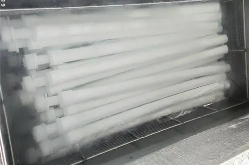 Optimized Ultrasonic Cleaning Protocol for Sintered PTFE Filter Cartridges 1 Optimized Ultrasonic Cleaning Protocol for Sintered PTFE Filter Cartridges