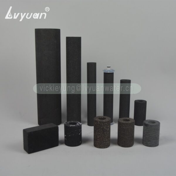 Sintering Filter Factory 51025 Microns Carbon Filter Block Sintering Filter Factory 51025 Microns Carbon Filter Block