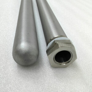Cartouche filtrante frittée en acier inoxydable