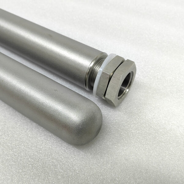 Cartouche filtrante frittée en acier inoxydable