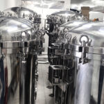 Installation de boîtiers de filtration pour les lignes de filtration des produits finis dans les brasseries