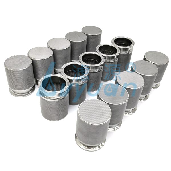 Tri-clamp sintered wire mesh filter element (1)