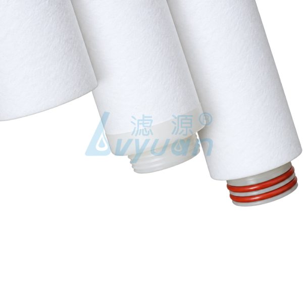 Cartouche filtrante en PP extrudé-soufflé 6 Cartouche filtrante soufflée par fusion en PP