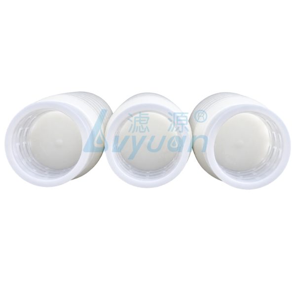 Cartouche filtrante en PP extrudé-soufflé 7 Cartouche filtrante soufflée par fusion en PP