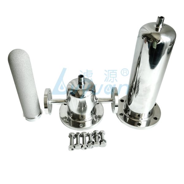 Stainless Steel Sintered Cartridge Filter Housing (4) Boîtier de filtre à cartouche fritté en acier inoxydable