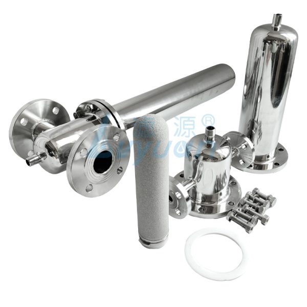 Stainless Steel Sintered Cartridge Filter Housing (6) Boîtier de filtre à cartouche fritté en acier inoxydable