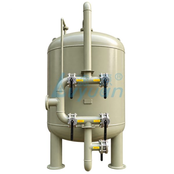 Réservoir de filtration multimédia en acier au carbone n° 4